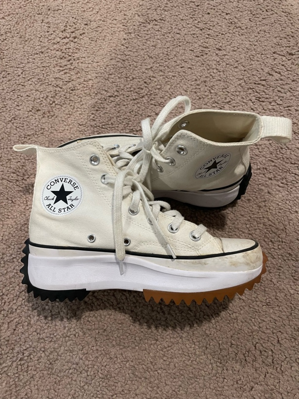 Converse Run Star Hike Platform Hi-Top Canvas Shoes
